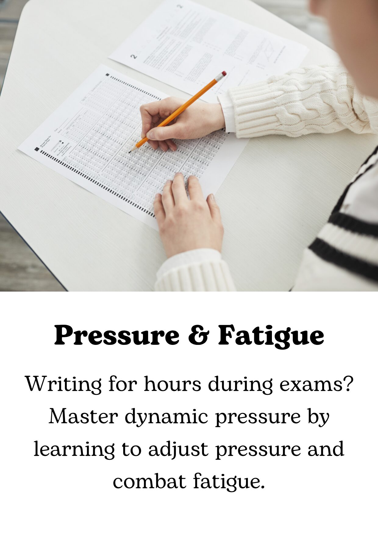Handwriting Pressure and Fatigue